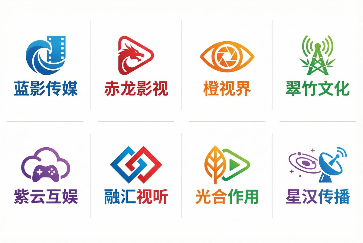 母狗园 - 合作影视品牌Logo墙